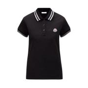 Polo Shirts Moncler , Black , Dames