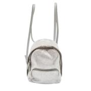 Pre-owned Leather backpacks Stella McCartney Pre-owned , Gray , Dames