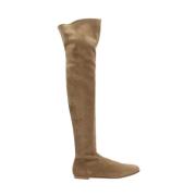 Pre-owned Leather boots Gianvito Rossi Pre-owned , Brown , Dames