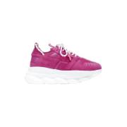 Pre-owned Fabric sneakers Versace Pre-owned , Pink , Dames