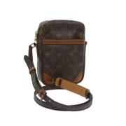 Pre-owned Canvas louis-vuitton-bags Louis Vuitton Vintage , Brown , Da...