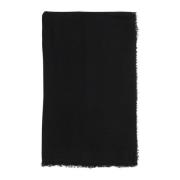 Winter Scarves Faliero Sarti , Black , Dames