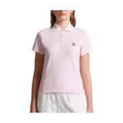 Polo Shirts Moncler , Pink , Dames
