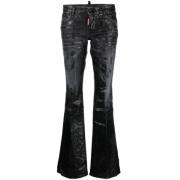 Flared Jeans Dsquared2 , Black , Dames