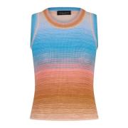 Sleeveless Tops Roberto Collina , Multicolor , Dames