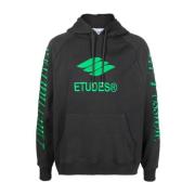 Hoodies Études , Black , Heren