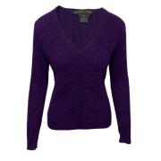 Pre-owned Wool tops Ralph Lauren Pre-owned , Purple , Dames