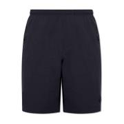 Shorts met logo Moncler , Black , Heren