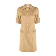 Shirt Dresses Tory Burch , Beige , Dames