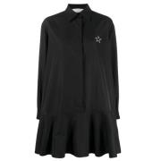 Shirt Dresses Valentino , Black , Dames