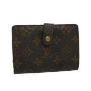 Pre-owned Canvas wallets Louis Vuitton Vintage , Brown , Dames