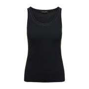 Sleeveless Tops Fabiana Filippi , Black , Dames