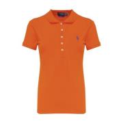 Polo Shirts Polo Ralph Lauren , Orange , Dames