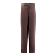 Trousers Giorgio Armani , Brown , Dames