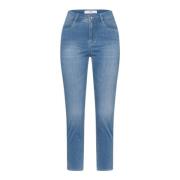 Flatterende Skinny Jeans voor Vrouwen Brax , Blue , Dames