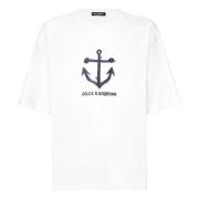 T-Shirts Dolce & Gabbana , White , Heren