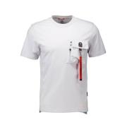 Parajumpers T-Shirt Mojave Lichtgrijs - S - Heren Parajumpers , White ...