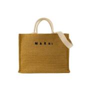 Cotton handbags Marni , Brown , Dames