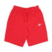 Sportswear Club Short Jersey Nike , Red , Heren