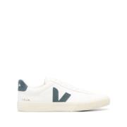 Witte Leren Campo Sneakers Veja , White , Heren