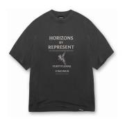 T-Shirts Represent , Black , Heren