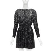 Pre-owned Fabric dresses Yves Saint Laurent Vintage , Black , Dames