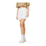 Denim Shorts Hinnominate , White , Dames