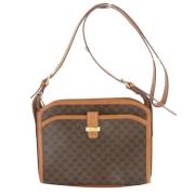 Pre-owned Leather shoulder-bags Celine Vintage , Brown , Dames