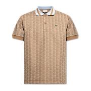 Polo shirt met monogram Lacoste , Beige , Heren