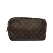 Pre-owned Canvas louis-vuitton-bags Louis Vuitton Vintage , Brown , Da...