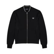 Bomber Jackets Fred Perry , Black , Heren