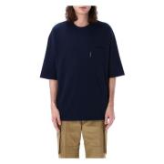 T-Shirts Comme des Garçons , Blue , Heren