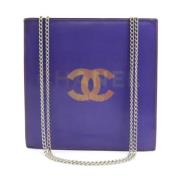 Pre-owned Plastic chanel-bags Chanel Vintage , Purple , Dames