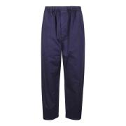 Straight Trousers Lemaire , Blue , Heren