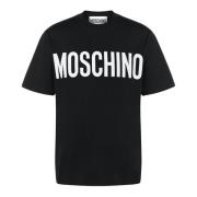 T-Shirts Moschino , Black , Heren