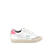 Witte Sneakers Sun68 , White , Dames
