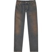 Vintage Versleten Denim Jeans Balmain , Multicolor , Heren