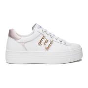 Witte Sneakers E409967D Stijlvol Ontwerp Nerogiardini , White , Dames