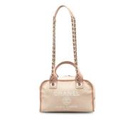 Pre-owned Canvas chanel-bags Chanel Vintage , Pink , Dames