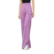 Wide Trousers Hinnominate , Purple , Dames