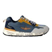 Hardloopschoenen Lichtblauw Aeronautica Militare , Blue , Heren