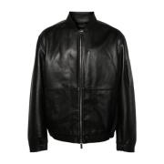 Leather Jackets Calvin Klein , Black , Heren