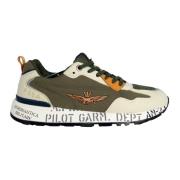 Groene hardloopsneakers Sc276 Iguana Aeronautica Militare , Green , He...