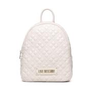 Backpacks Love Moschino , White , Dames