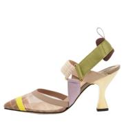 Pre-owned Fabric heels Fendi Vintage , Multicolor , Dames