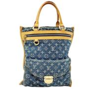 Pre-owned Denim shoulder-bags Louis Vuitton Vintage , Blue , Dames