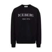 Sweatshirts Iceberg , Black , Heren