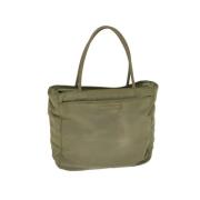 Pre-owned Nylon handbags Prada Vintage , Green , Dames