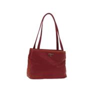 Pre-owned Nylon handbags Prada Vintage , Red , Dames