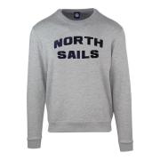 Hoodies North Sails , Gray , Heren